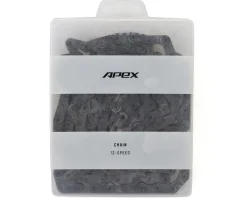 SRAM Replacement Parts|Electronic Shifting|Apex Flattop Road Chain (Grey) (12 Speed) (120 Links) (w/ PowerLock) (D1) (120 Links)
