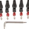 SRAM Brakes|Cables & Housing|AXS 2-Piece Hydraulic Disc Brake Hose Fitting Kit (Red/Force/Rival) (w/Barbs & Olives)