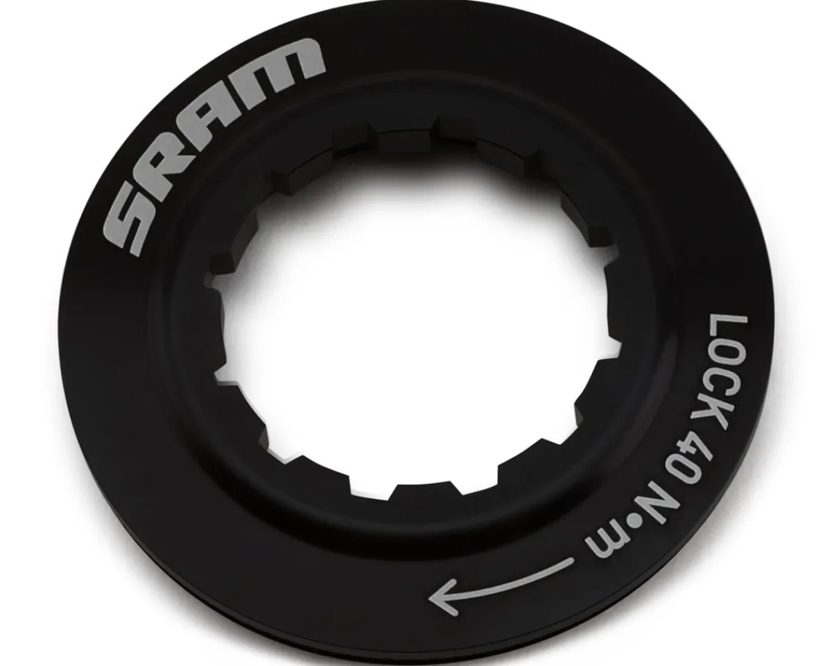 SRAM Brakes|CenterLine X Disc Brake Rotor (Silver/Black) (Centerlock) (140mm) (W/Lock Ring)