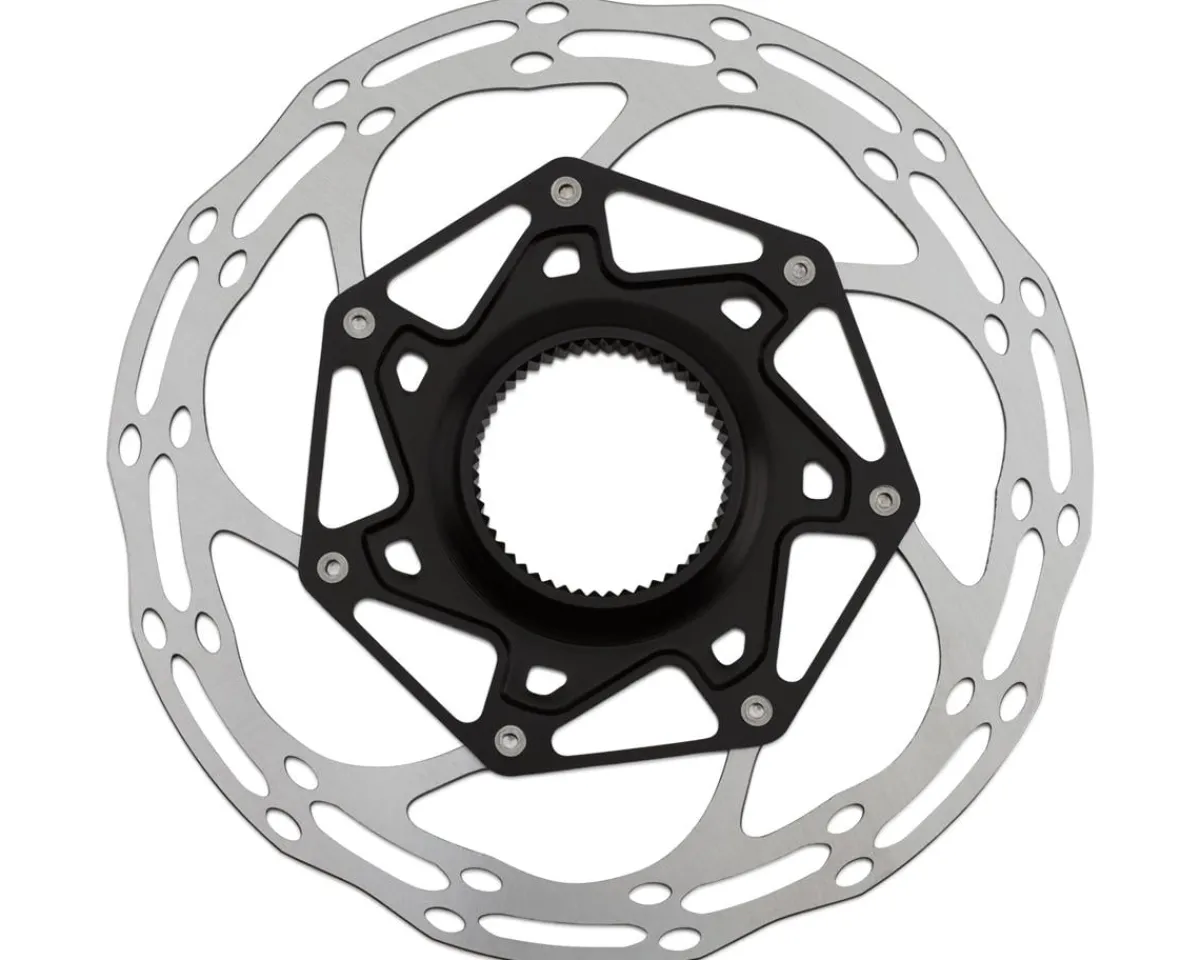 SRAM Brakes|CenterLine X Disc Brake Rotor (Silver/Black) (Centerlock) (140mm) (W/Lock Ring)