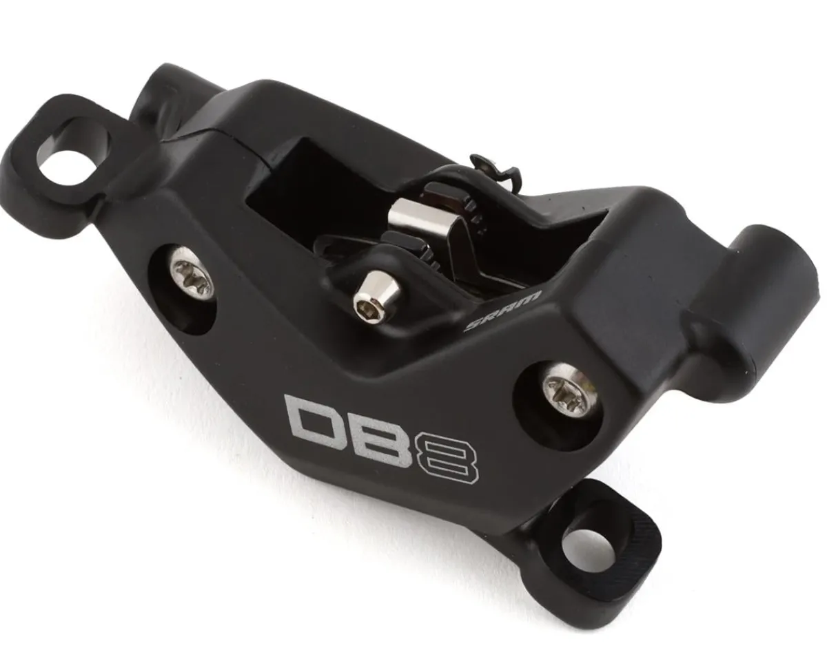 SRAM Brakes|DB8 Disc Brake Caliper (Black) (4-Piston) (Hydraulic) (Front or Rear) (Post Mount)