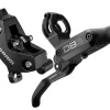 SRAM Brakes|DB6 Hydraulic Disc Brake (Black) (Post Mount) (Left) (Caliper Included) (A1)