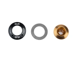 SRAM Cranksets & Parts|DUB M18 Crank Bolt & M30 Self-Extracting Cap (Gold) (Truvativ/)
