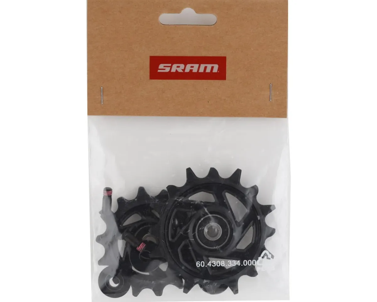 SRAM Electronic Shifting|Replacement Parts|Eagle AXS T-Type Rear Derailleur Pulley Kit (Black) (X0)