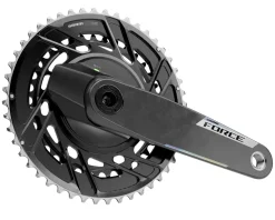 SRAM Bike Computers|Power Meters|Force AXS Power Meter Crankset (Black) (2 x 12 Speed) (DUB) (160mm) (46/33T) (E1)
