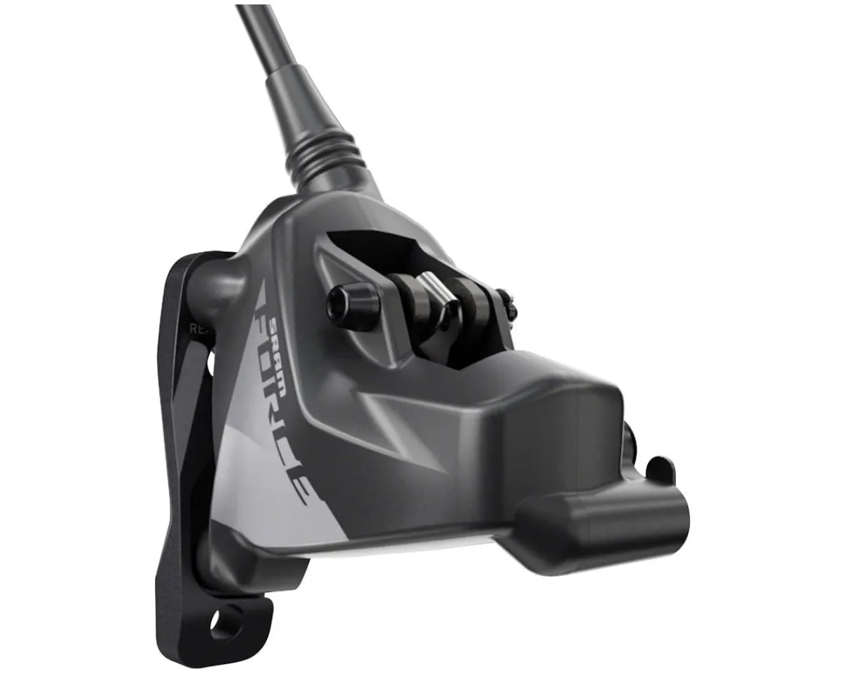 SRAM Replacement Parts|Brakes|Force eTap AXS Disc Brake Caliper (Grey) (Hydraulic) (Front or Rear) (Flat Mount) (D1)