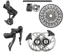 SRAM Groupsets|Force/XO1 AXS Transmission Mullet Groupset (Black) (1 x 12 Speed) (E1)