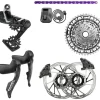 SRAM Groupsets|Force XPLR AXS Gravel Groupset (1 x 13 Speed) (E1) (w/Purple Chain)