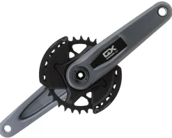 SRAM Electronic Shifting|Cranksets & Parts|GX Eagle T-Type Crankset (Black) (12 Speed) (DUB Spindle) ( Direct Mount) (175mm) (32T) (Boost)