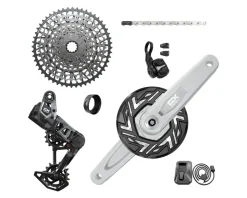 SRAM Electronic Shifting|Groupsets|GX Eagle T-Type E-Bike Groupset (Black) (Arms Not Included) (104 BCD) (34T) (1 x 12 Speed) (UDH)