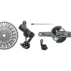 SRAM Electronic Shifting|Groupsets|GX Eagle T-Type Transmission AXS Groupset (Black/Silver) (12 Speed) (175mm) (32T) (UDH)