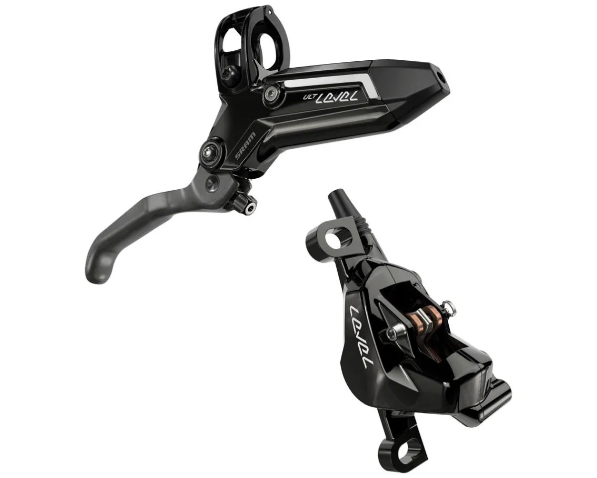 SRAM Brakes|Level Ultimate Stealth 2-Piston Disc Brake (Gloss Black) (Left) (Caliper Included)