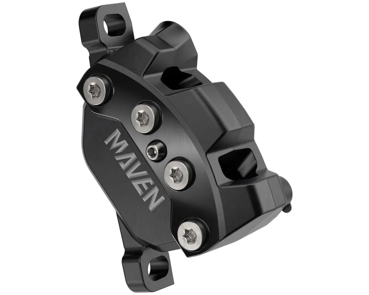 SRAM Replacement Parts|Brakes|Maven Silver Disc Brake Caliper (A1) (Black) (Hydraulic) (Front or Rear) (Post Mount)