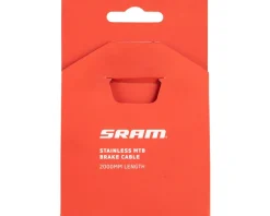 SRAM Brakes|Cables & Housing|Mountain Brake Cable (Silver) (Stainless) (2000mm)