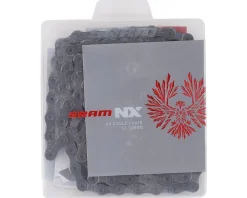 SRAM Replacement Parts|Chains & Accessories|NX Eagle Chain (Silver) (12 Speed) (126 Links) (w/ PowerLock)
