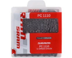 SRAM Chains & Accessories|PC-1110 Chain w/ PowerLock (Grey) (11 Speed) (114 Links)