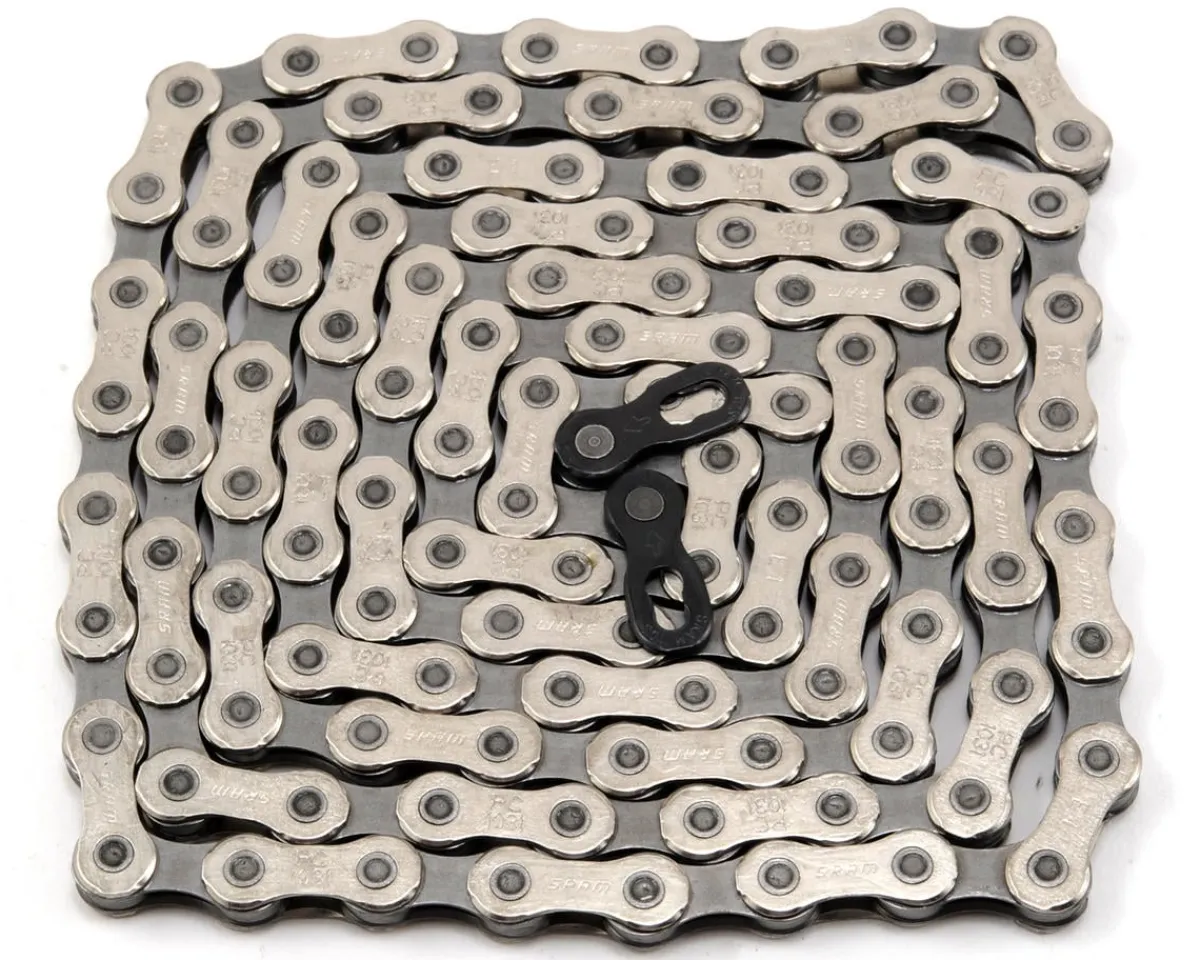 SRAM Chains & Accessories|PC-1031 PowerLock Chain (Silver) (10 Speed) (114 Links)