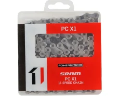 SRAM Chains & Accessories|PC-X1 Chain (Silver/Black) (11 Speed) (118 Links)
