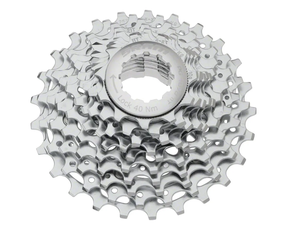 SRAM Cassettes|PG-1070 Cassette (Silver) (10 Speed) (Shimano HG) (11-25T)