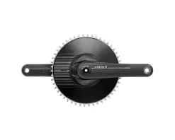 SRAM Electronic Shifting|Cranksets & Parts|RED AXS Aero Crankset (Natural Carbon) (1 x 12 Speed) (E1) (160mm) (50T) (DUB Spindle)