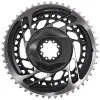 SRAM Chainrings & Accessories|Electronic Shifting|Red AXS Direct-Mount Chainrings (Polar Grey) (2 x 12 Speed) (Inner & Outer) (48/35T) (2023)