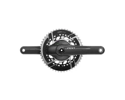 SRAM Bike Computers|Power Meters|RED AXS Power Meter Crankset (Natural Carbon) (2 x 12 Speed) (E1) (160mm) (50/37T) (DUB Spindle)