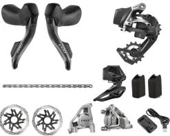 SRAM Electronic Shifting|Groupsets|RED AXS Road Groupset (Black/Silver) (2 x 12 Speed) (E1)