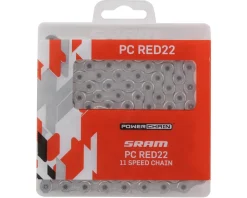 SRAM Chains & Accessories|Red 22 Hollow-Pin Chain (Silver) (11 Speed) (114 Links) (w/ PowerLock)