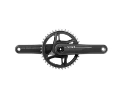 SRAM Electronic Shifting|Cranksets & Parts|RED XPLR 1x Crankset (Natural Carbon) (12/13 Speed) (DUB Wide) (160mm) (42T) (E1)