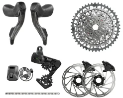 SRAM Hot & New Products|Groupsets|Rival AXS XPLR Gravel Groupset (Black) (1 x 13 Speed) (10-46T) (E1) (UDH)