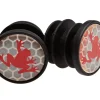 SRAM Handlebars|Road Handlebar End Plugs (Red) (Make The Leap Frog)
