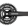 SRAM Cranksets & Parts|Holiday Shopping|S-600 Crankset (Black) (3 x 8 Speed) (175mm) (42/32/22T) (Square-Taper)