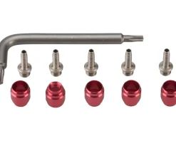 SRAM Brakes|Cables & Housing|Stealthamajig Hydraulic Brake Hose Fitting Kit (Barbs & Olives) (5 Pack)
