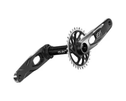 SRAM Cranksets & Parts|XX Downhill T-Type Crankset (Black) (7 Speed) (165mm) (34T) (3mm Offset Chainring) (55mm Chainline) (DUB Wide Spindle)