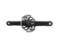 SRAM Bike Computers|Power Meters|XX Eagle AXS Transmission Power Meter Wide Crankset (Black) (12 Speed) (165mm) (32T) (DUB)