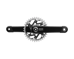SRAM Cranksets & Parts|XX SL Eagle T-Type Wide Crankset (Black) (12 Speed) (DUB) (165mm) (34T) ( Direct Mount) (174mm Q-Factor)