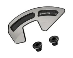 SRAM Chainrings & Accessories|Electronic Shifting|XX T-Type Bash Guard Kit (Silver) (For Transmisson) (30T)