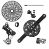 SRAM Electronic Shifting|Groupsets|XX T-Type Eagle E-Bike Transmission AXS Groupset (Black) (165mm) (Brose) (36T) (1 x 12 Speed) (UDH)