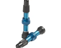 Stan's Tubeless Tire Tools|Tubeless Accessories|Alloy Tubeless Valves (Blue) (Pair) (35mm)