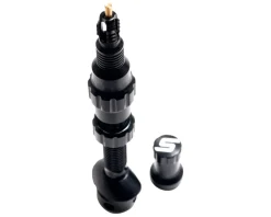 Stan's Tubeless Tire Tools|Tubeless Accessories|Exo-Core Tubeless Valve Stems (Black) (Pair) (37mm)