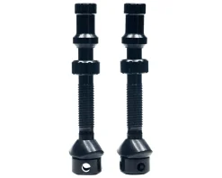 Stan's Tubeless Tire Tools|Tubeless Accessories|Exo-Core Tubeless Valve Stems (Black) (Pair) (37mm)