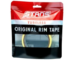 Stan's Tubeless Tire Tools|Tubeless Accessories|Original Tubeless Rim Tape (Yellow) (10 Meters) (21mm)