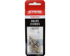 Stan's Tubeless Tire Tools|Tubeless Accessories|Replacement Presta Valve Cores (Silver) (6 Pack)