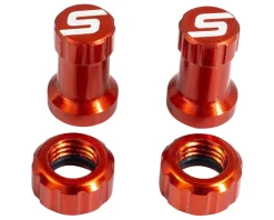 Stan's Tubeless Tire Tools|Tubeless Accessories|Tubeless Valve Color Kit (Orange) (Pair)