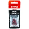 Stan's Tubeless Tire Tools|Tubeless Accessories|Tubeless Valve Color Kit (Red) (Pair)