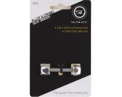 Sunlite Seatposts & Clamps|Chromoly Seat Binder Bolt (Silver) (M6 x 45mm)