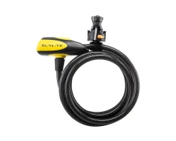 Sunlite Bike Locks|Defender D1 Keyed Cable Lock (6' x 8mm)