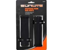 Sunlite Grips & Handlebar Tape|Foam Neoprene Grips (Black) (125mm)