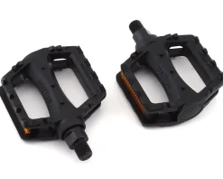 Sunlite Pedals & Cleats|Juvenile Plastic BMX Pedals (Black) (1/2")