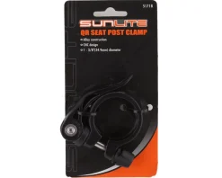 Sunlite Seatposts & Clamps|Quick Release Alloy Seatpost Clamp (Black) (34.9mm)